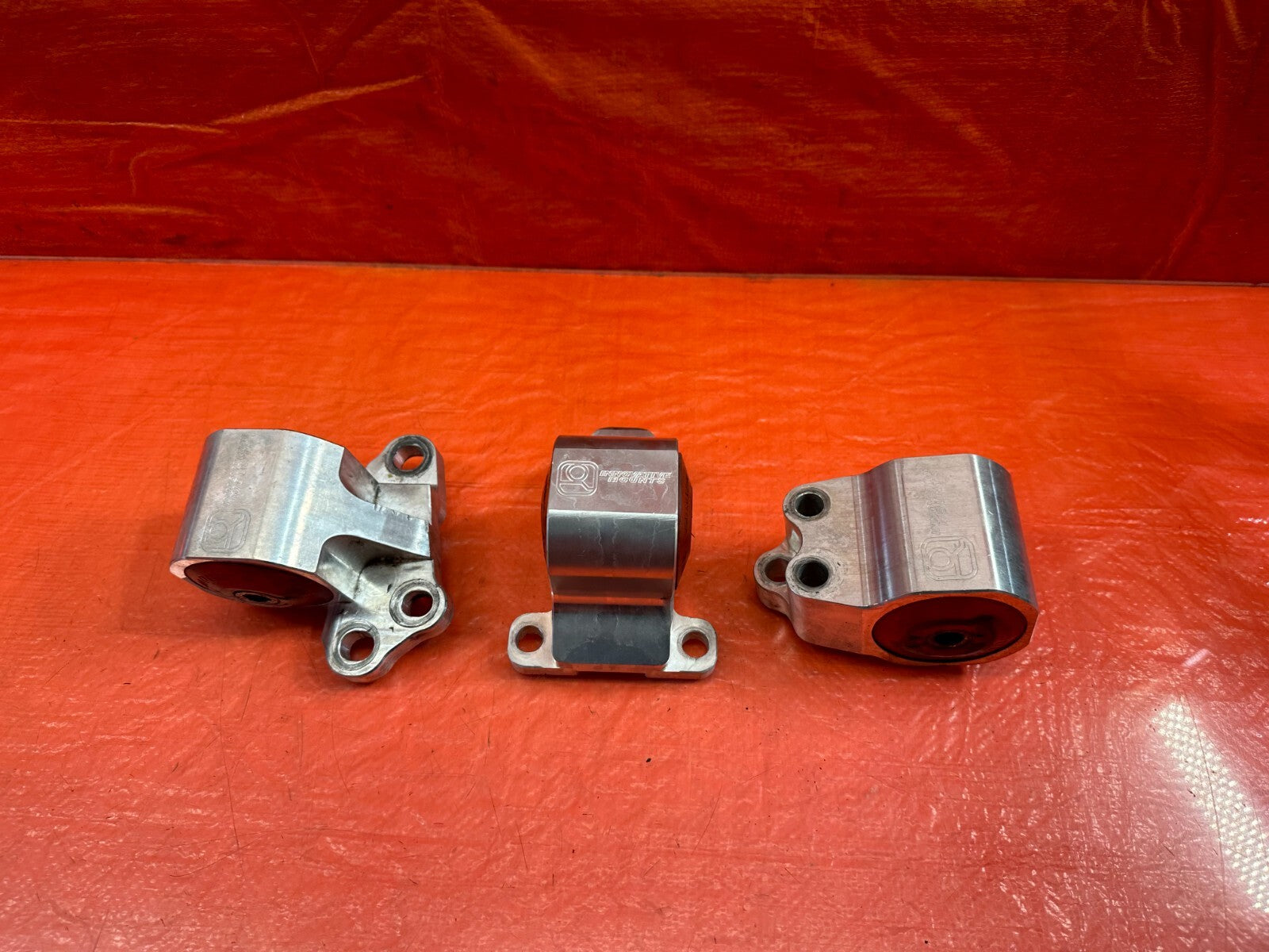 92 95 HONDA CIVIC   INNOVATIVE MOTORSPORTS MOTOT MOUNTS   RED INSERT   #2350