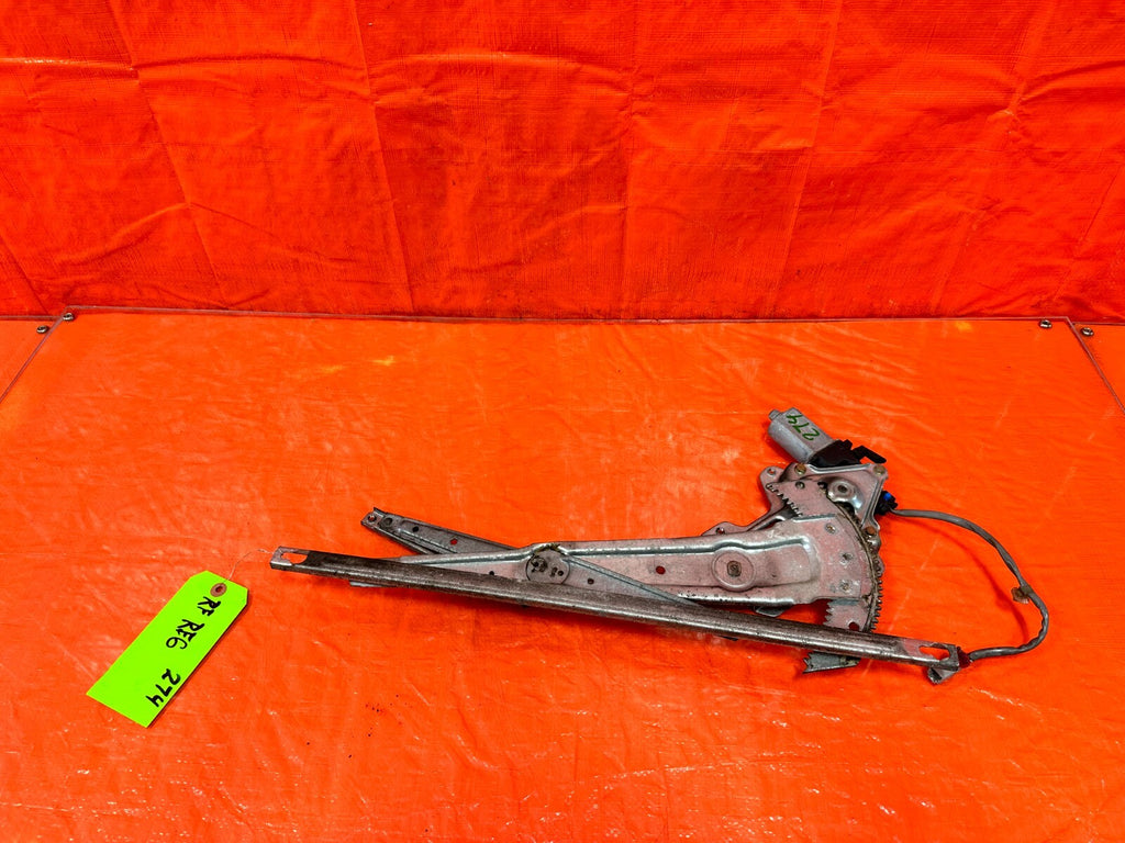 94 01 ACURA INTEGRA   2 DOOR ONLY   WINDOW REGULATOR   PASSENGER RIGHT   OEM 2740