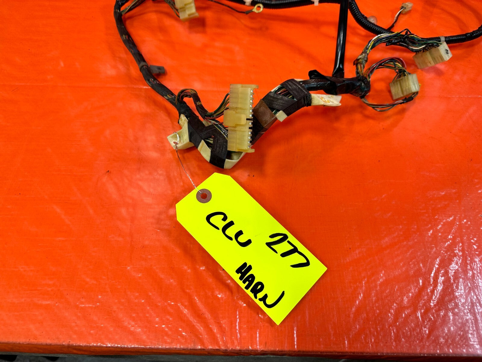 88 89 HONDA CRX DX   INSTRUMENT GAUGE CLUSTER WIRING HARNESS WIRE LOOM   OEM 2771