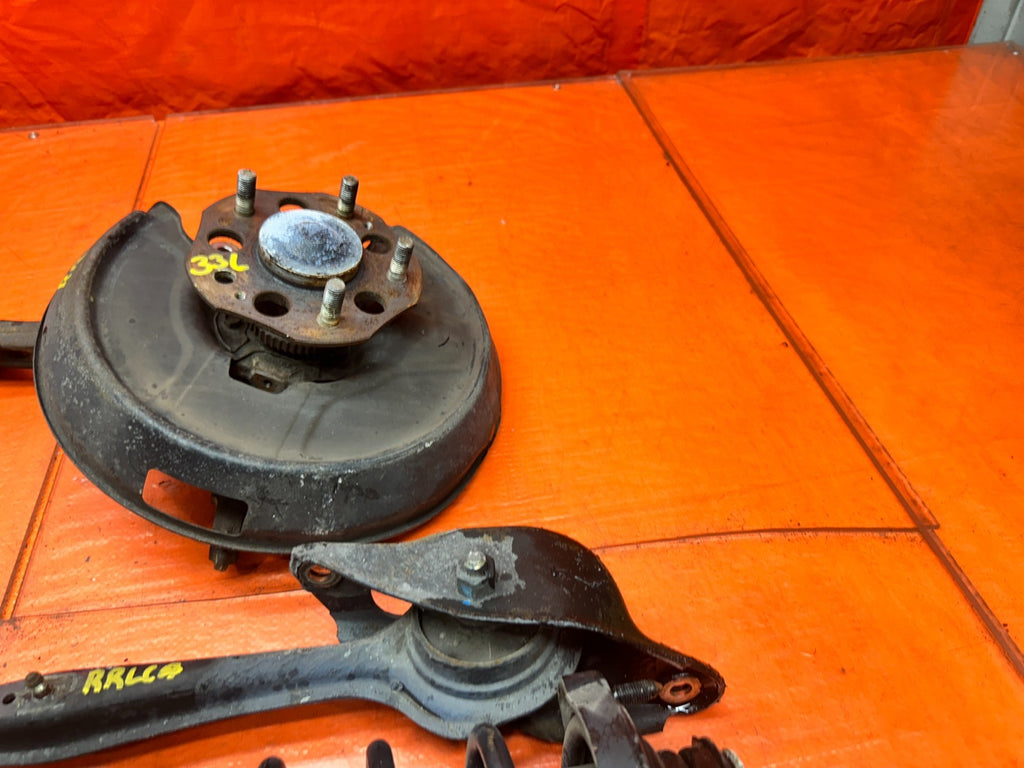 97 01 HONDA PRELUDE 2.2L LEFT DRIVER REAR KNUCKLE SPINDLE CONTROL ARMS OEM #33612