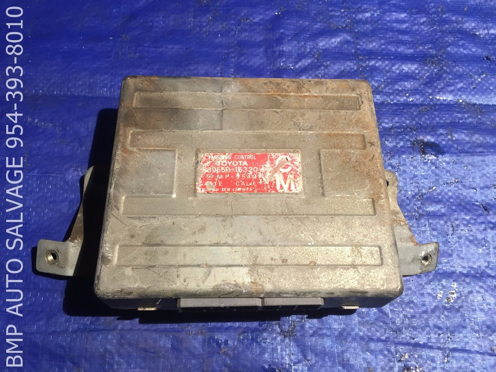 OEM 1989 TOYOTA TERCEL ECU 89550 16320 ENGINE COMPUTER BRAIN ECM #1112 #F4420
