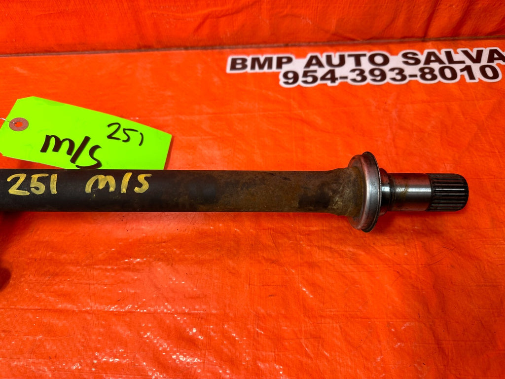 08 12 HONDA ACCORD 2.4L   AUTOMATIC   INTERMEDIATE MID HALF JACK SHAFT OEM #2512