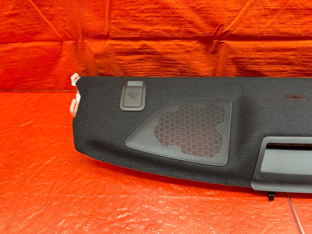17 20 INFINITI Q60   REAR UPPER TRUNK TRIM / SPEAKER COVER   OEM FACTORY #20010