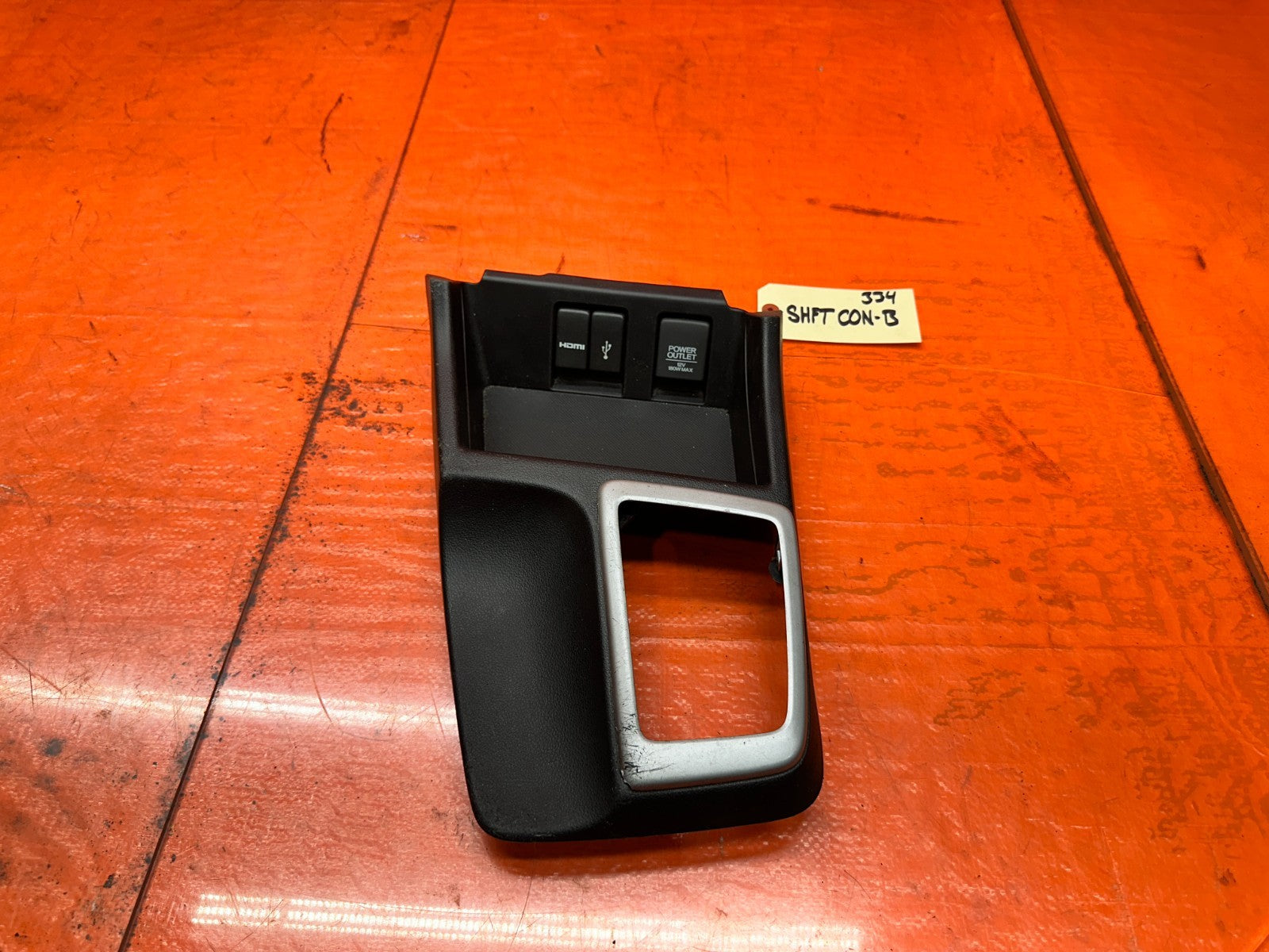13 15 HONDA CIVIC SI SEDAN   6 SPEED MANUAL SHIFTER CENTER CONSOLE   OEM #3340