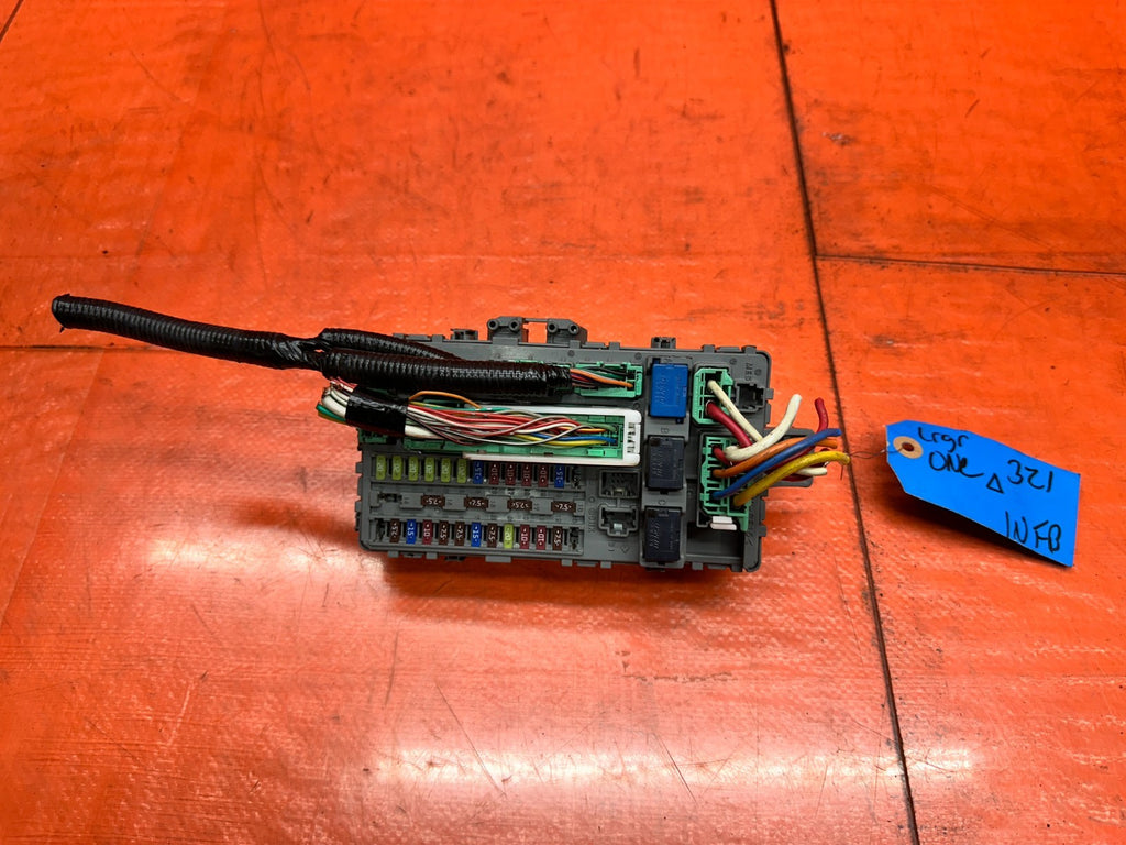 09-14 ACURA TSX 2.4L 3.5L INTERIOR UNDER DASH CABIN FUSE BOX RELAY PANEL OEM #320