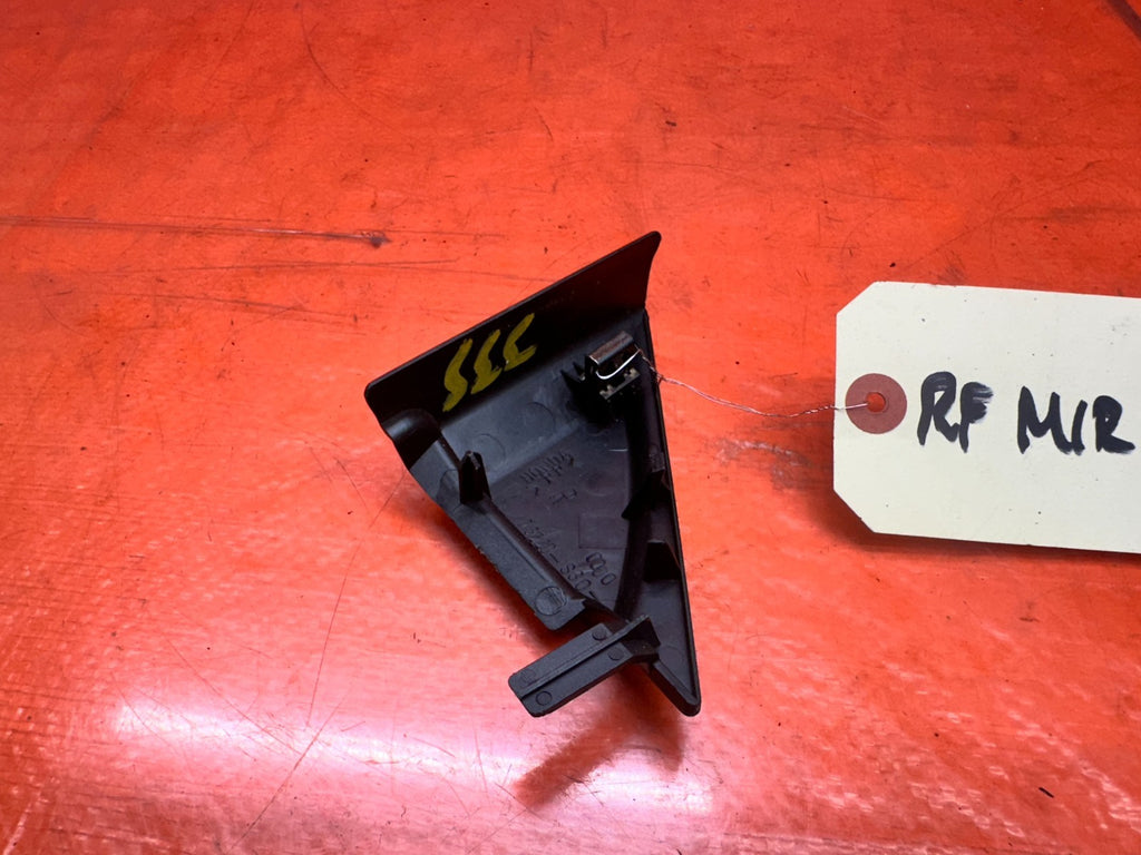 97 01 HONDA PRELUDE 2.2L PASSENGER RIGHT INNER DOOR MIRROR COVER TRIM OEM #3355