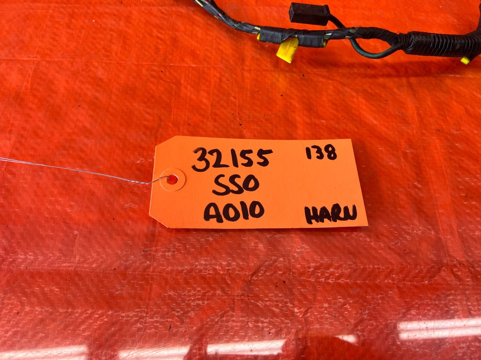 94 96 HONDA PRELUDE S & SI   SUNROOF / ROOF WIRING HARNESS WIRE LOOM   OEM #1387