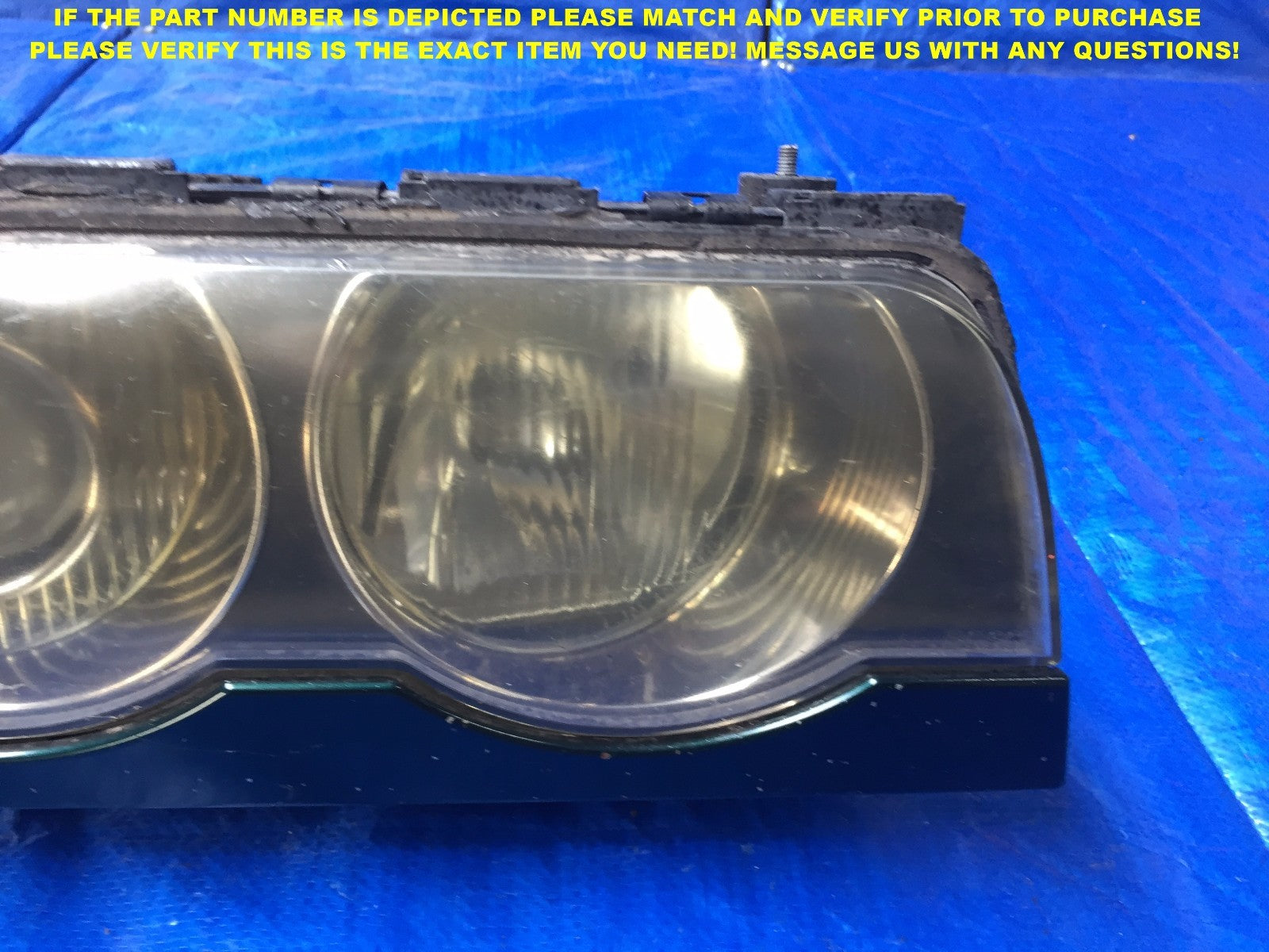 OEM 1999 2000 2001 99 00 01 BMW 745I HID DRIVER LEFT HEADLIGHT PART # 13056303261