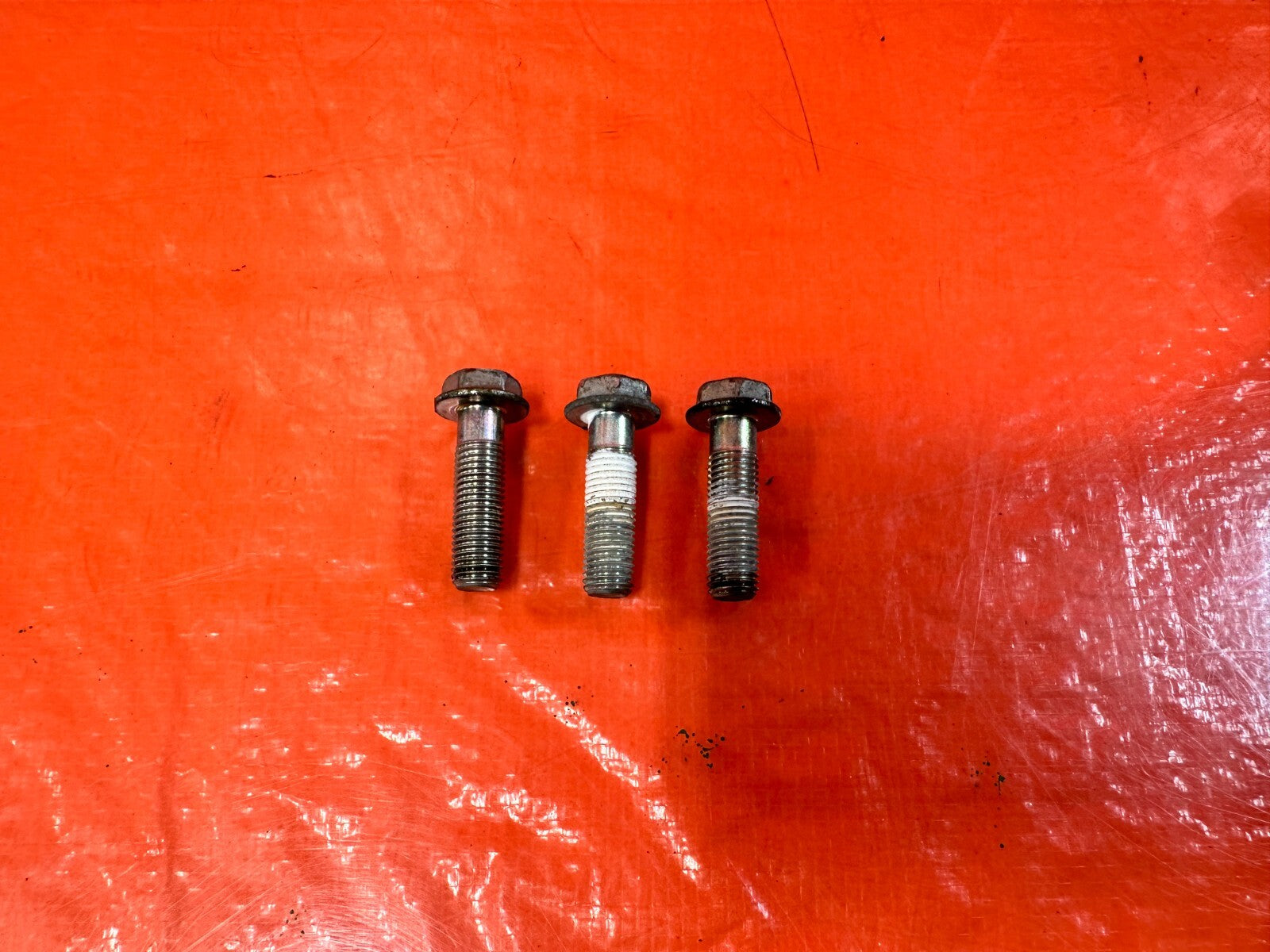 13 20 SUBARU BRZ   FA20D AC COMPRESSOR BOLTS   OEM FACTORY #2922