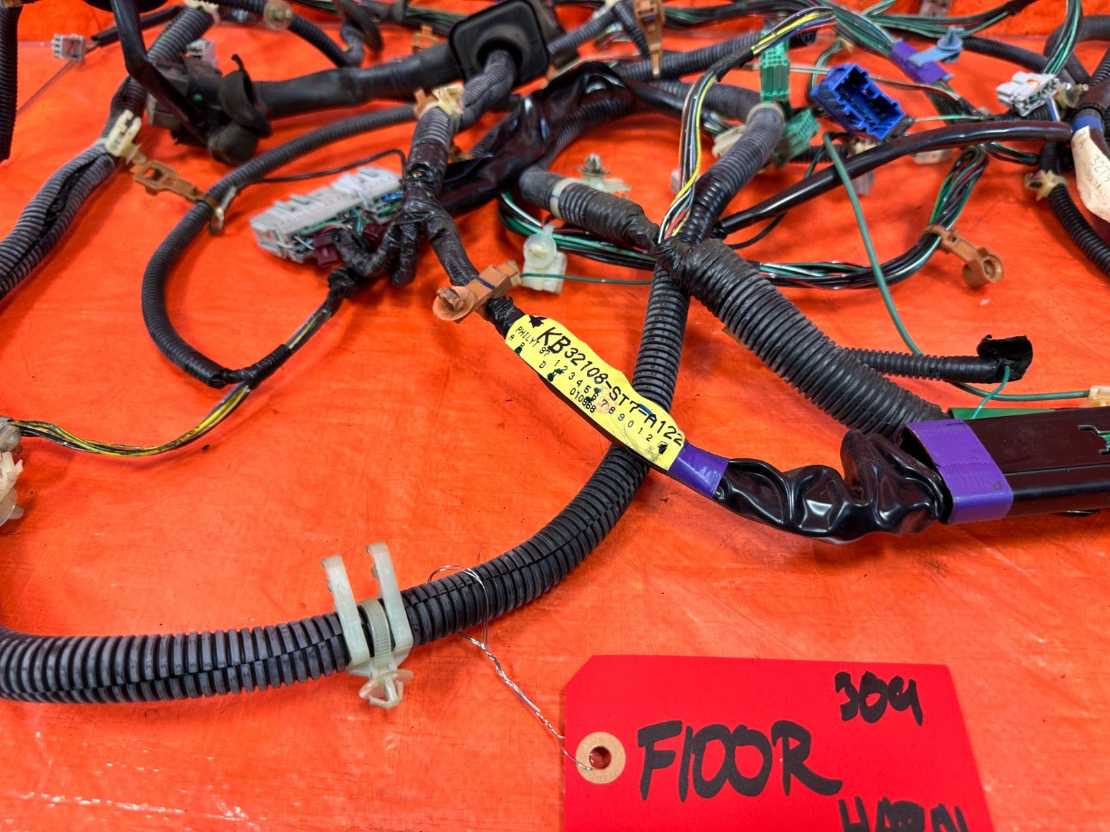 1997 97 ACURA INTEGRA 2D   REAR TAIL LIGHT LAMP WIRING HARNESS WIRE LOOM OEM 3096