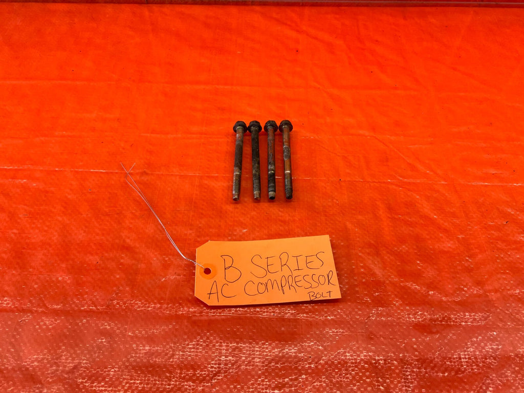 B SERIES AC COMPRESSOR BOLT SET BOLTS B16 B17 B18 B20 INTEGRA CIVIC OEM #2180