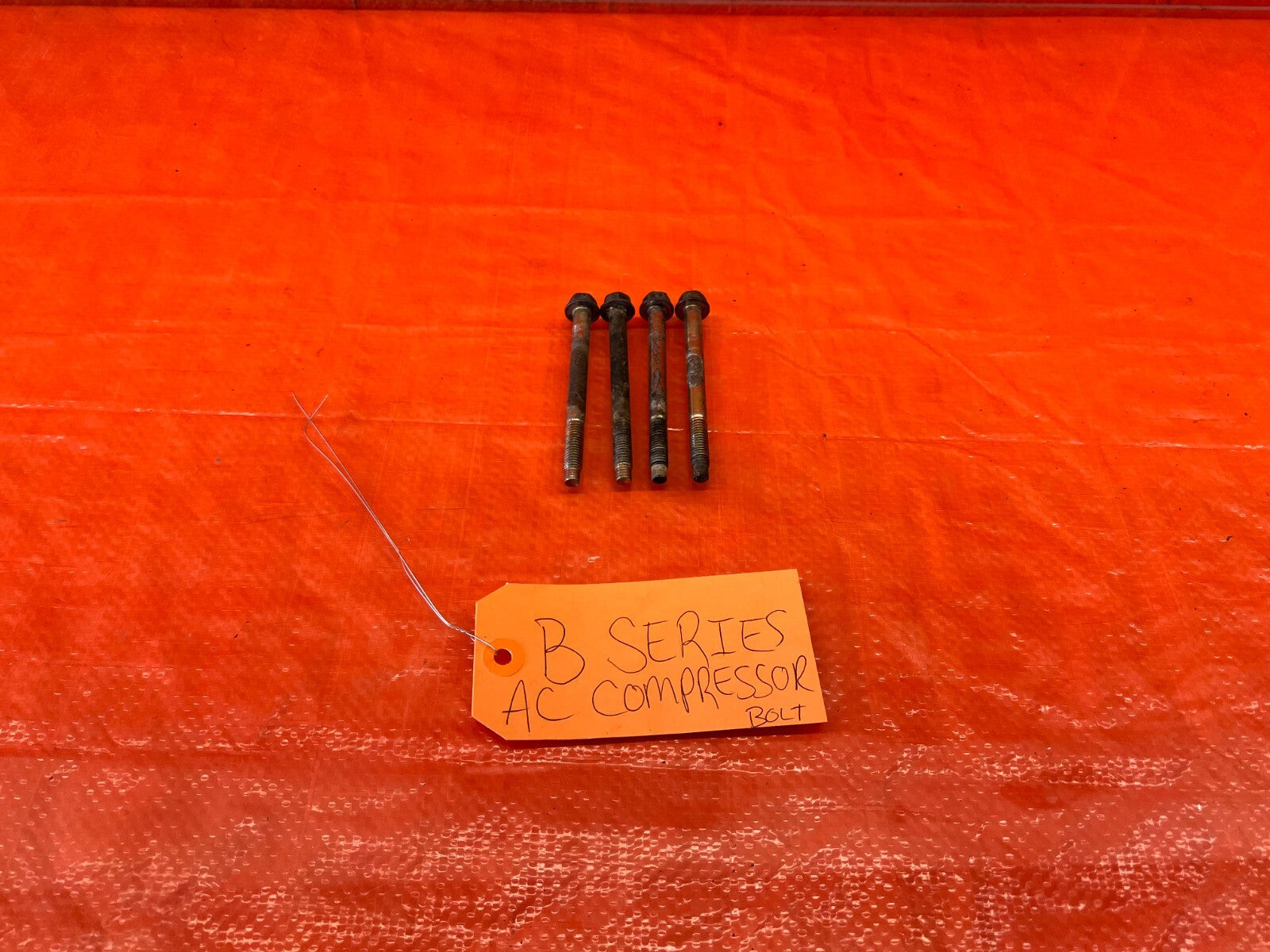 B SERIES AC COMPRESSOR BOLT SET BOLTS B16 B17 B18 B20 INTEGRA CIVIC OEM #2180