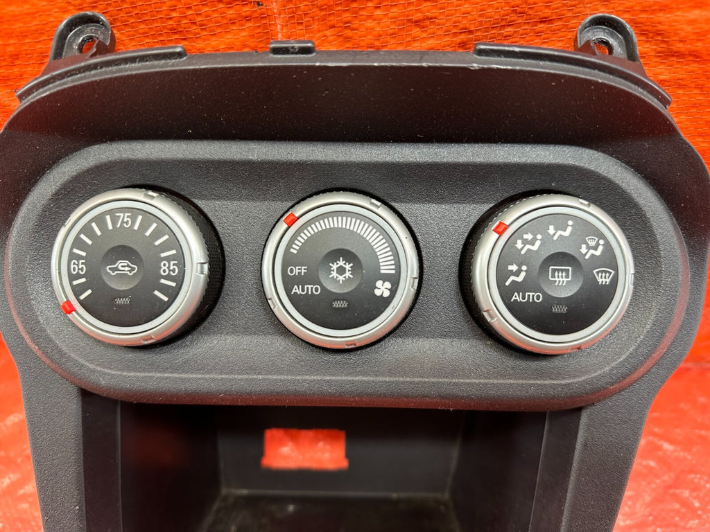 08 12 LANCER EVOLUTION X EVO 10 AC HEATER CLIMATE CONTROL SWITCH W/ TRIM OEM 2175