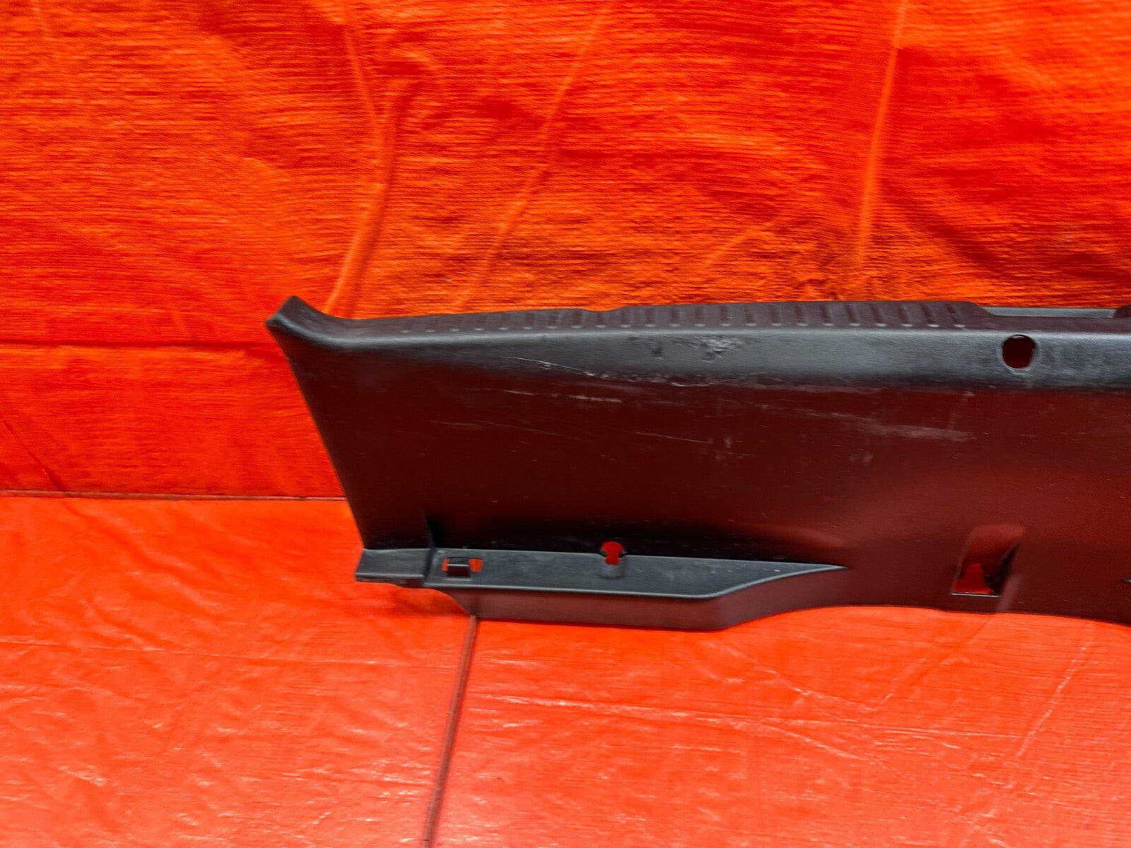 08 15 LANCER EVOLUTION X EVO 10 TRUNK LID PANEL COVER TRIM CARPET LINER OEM #2178