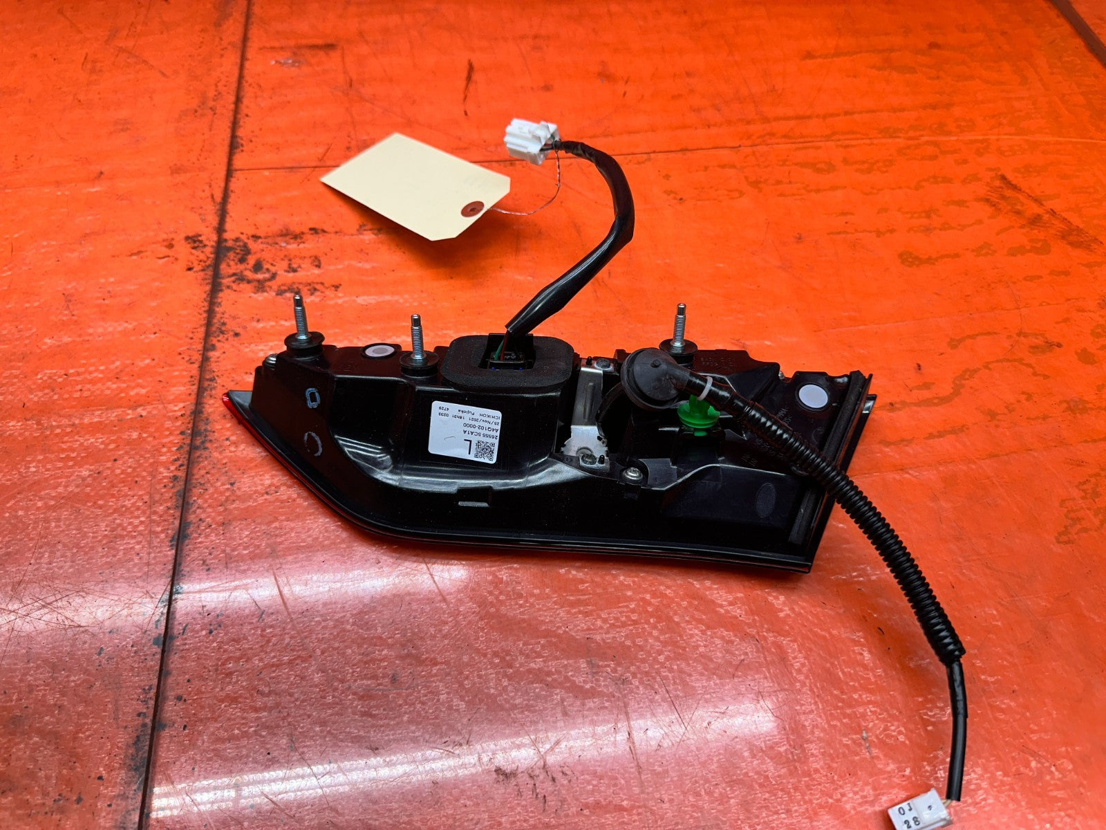 16 23 INFINITI Q60 2D LEFT DRIVER INNER TAIL LIGHT TRUNK LAMP ASSEMBLY OEM6