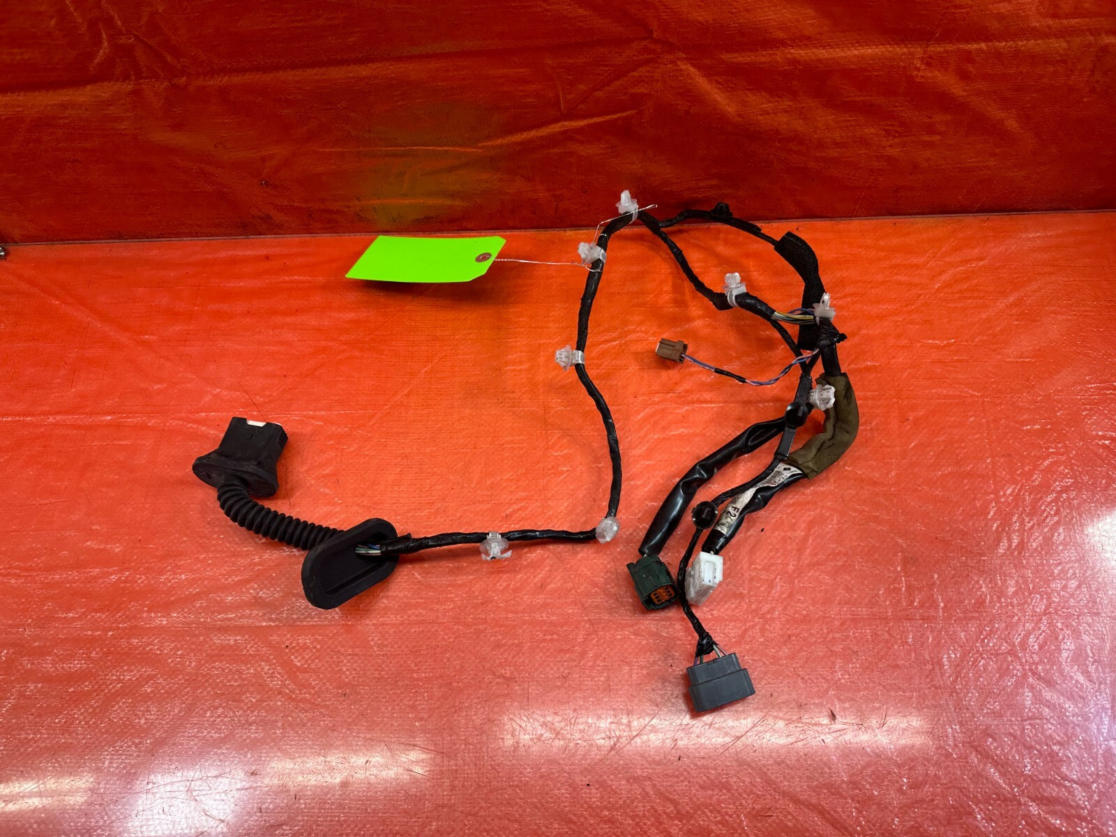 2012 12 INFINITI G37 SEDAN   LEFT REAR DOOR WIRING HARNESS WIRE LOOM OEM 2385