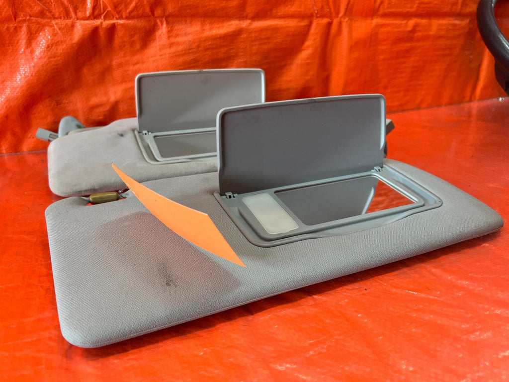04 05 ACURA TSX   LEFT AND RIGHT SUN VISORS PAIR SET   OEM FACTORY OE #2096