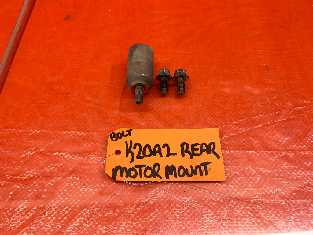 02 06 ACURA RSX K20A2 K20Z1 K20A3 REAR ENGINE MOTOR MOUNT BOLTS HARDWARE OEM 2404