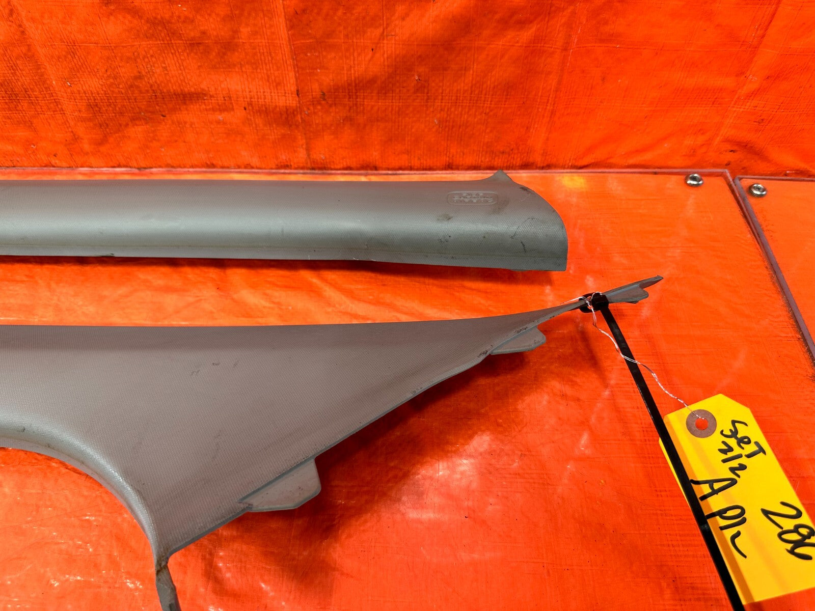 06 08 HONDA CIVIC SI COUPE   A PILLAR TRIM SET   LEFT RIGHT A PILLARS   OEM #2862