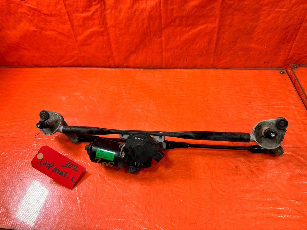 10 16 HYUNDAI GENESIS COUPE WINDSHIELD WIPER MOTOR W/ LINKAGE COMPLETE OEM 3020
