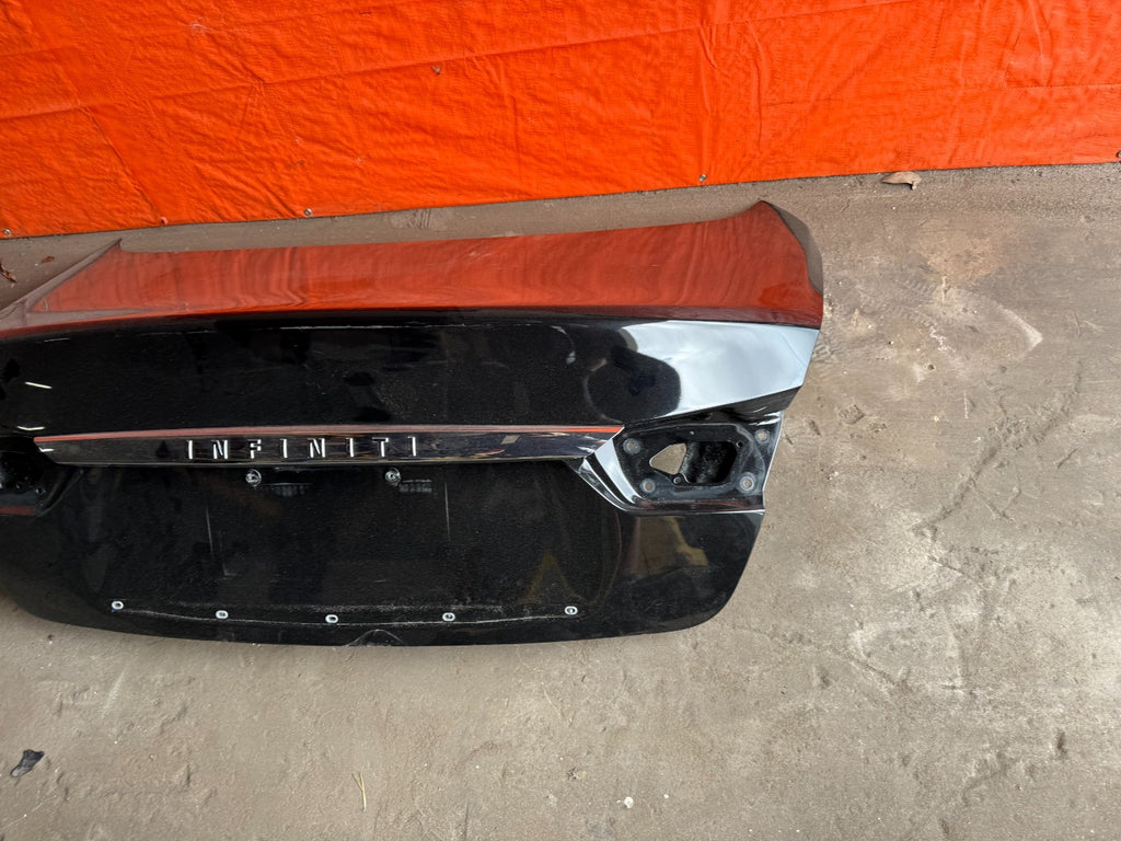 14 17 INFINITI Q50   TRUNK LID   OEM FACTORY OE #Q502