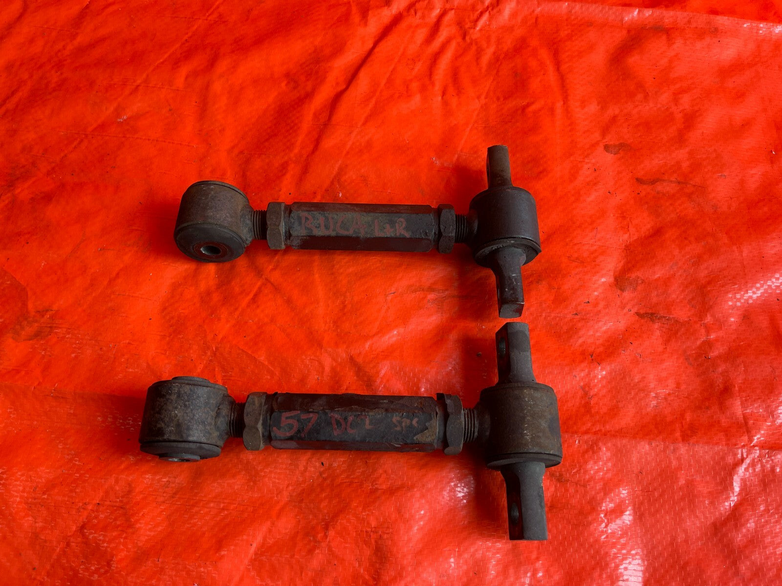 94 01 ACURA INTEGRA   REAR   SPC BRAND   UPPER CONTROL ARM SET LEFT RIGHT ARMS0