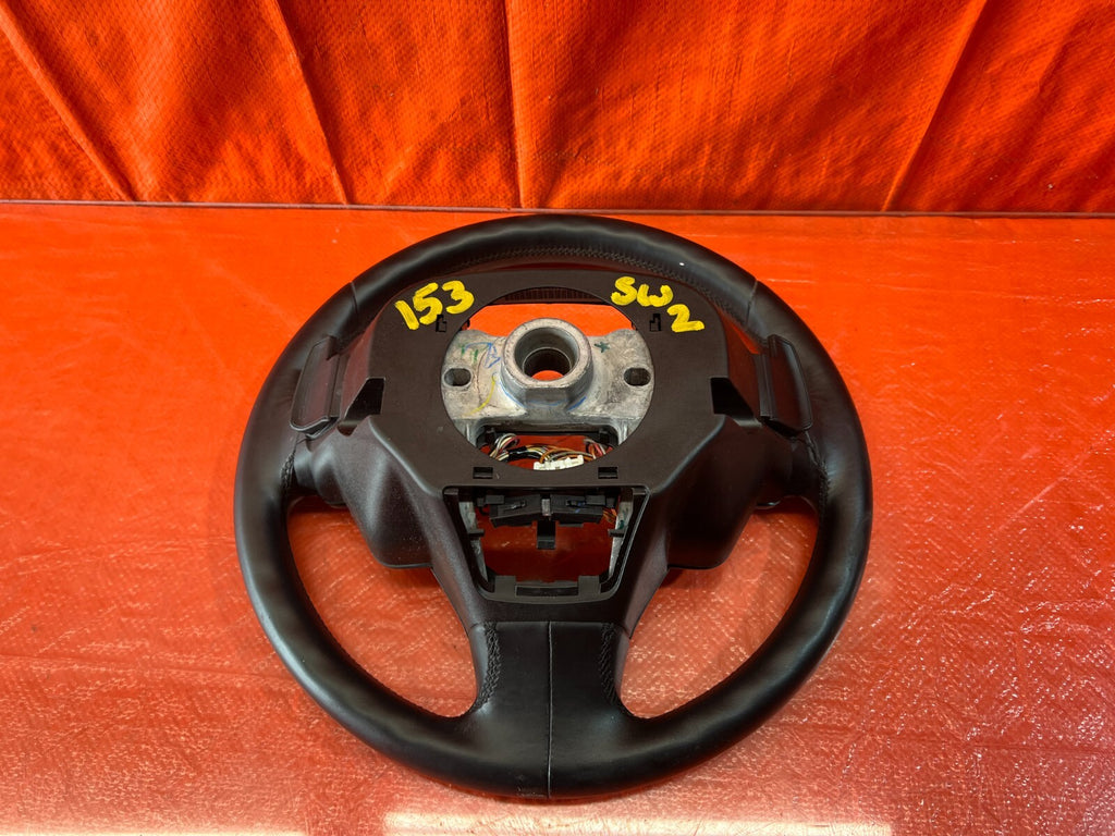 13 15 ACURA RDX   STEERING WHEEL   BLACK LEATHER WRAP   OEM FACTORY #15311