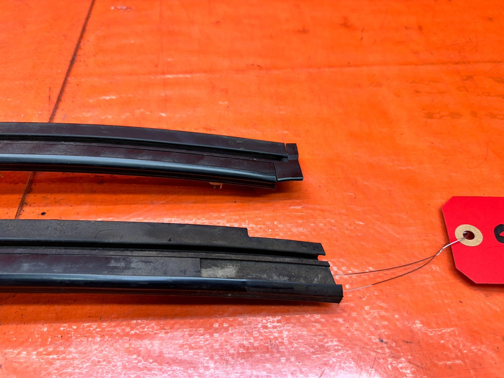 1994 2001 ACURA INTEGRA COUPE DOOR SASH TRIM MOLDING SET LH RH PAIR OEM #3314