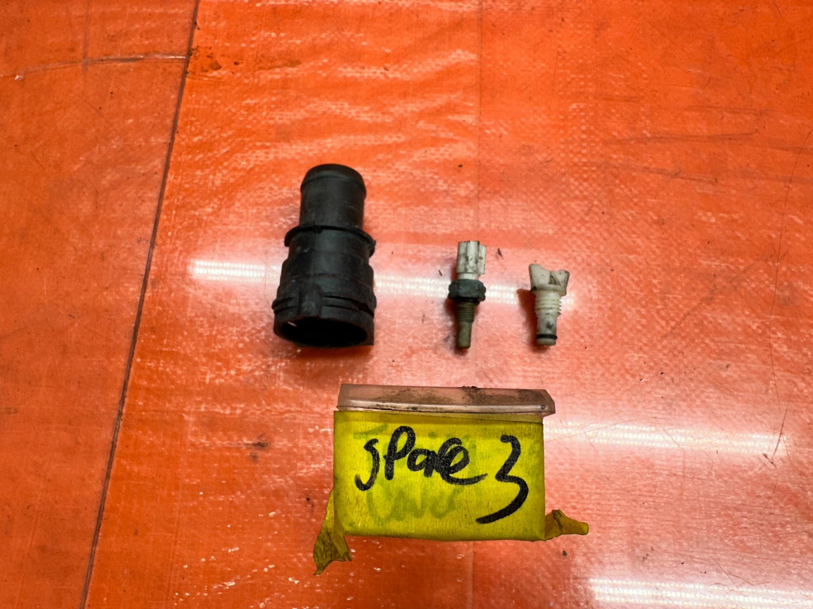 13 15 HONDA CIVIC SI  2.4L RADIATOR COOLANT THERMOSTAT PLUG ADAPTER SENSOR 3340