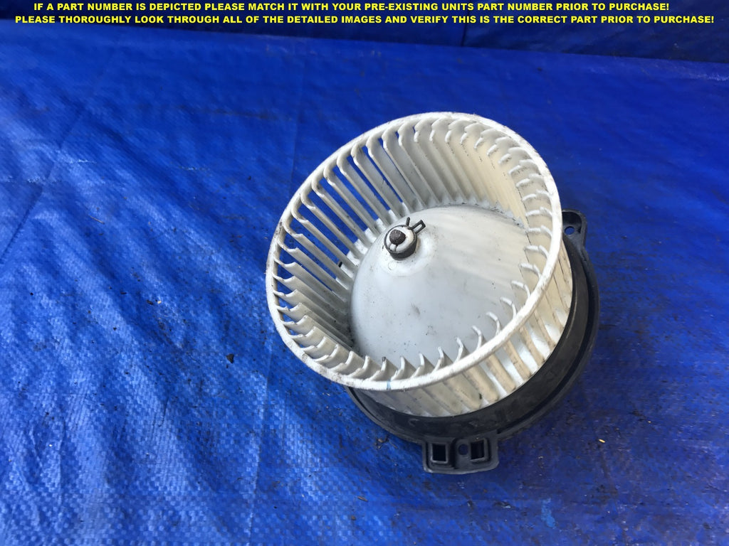 OEM 1997 1998 1999 ACURA CL AC BLOWER MOTOR FAN 2