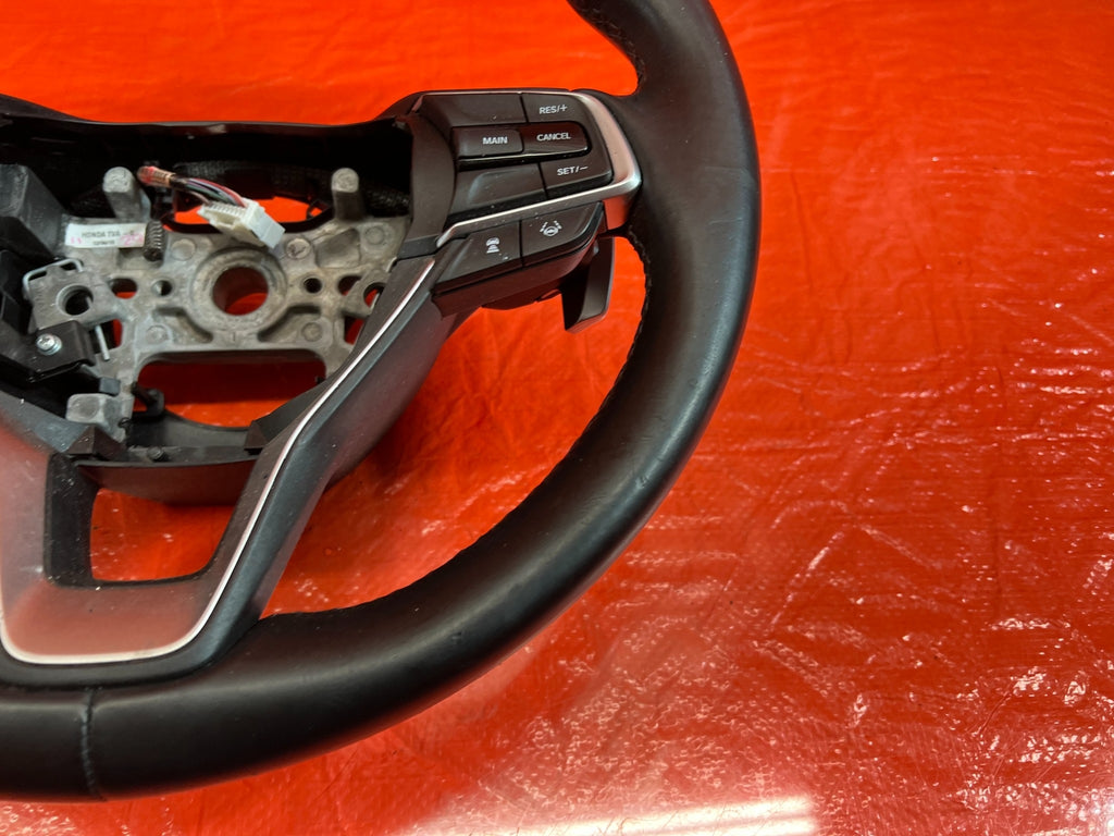 18 21 HONDA ACCORD EX L & SPORT   BLACK LEATHER STEERING WHEEL W/ PADDLE SHIFTER5