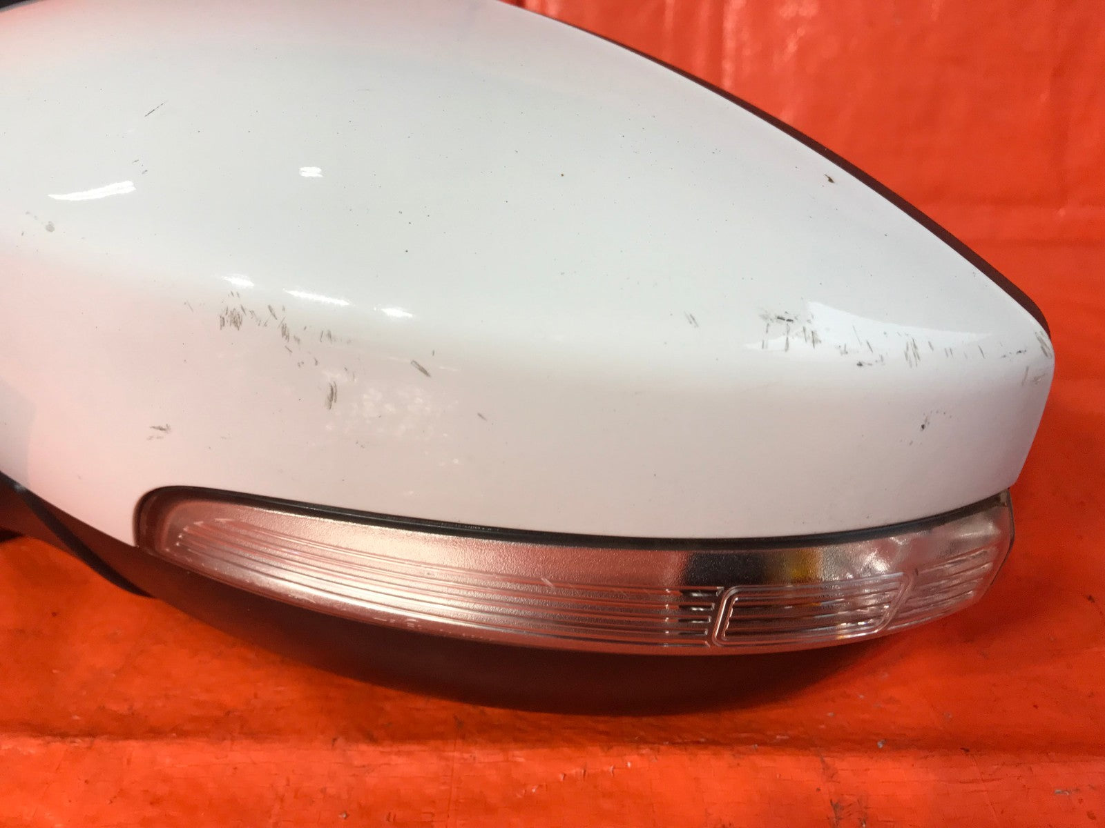 OEM 2018 18 FORD FOCUS DRIVER LEFT SIDE VIEW MIRROR   TURN SIGNAL   OXFORD WHITE4