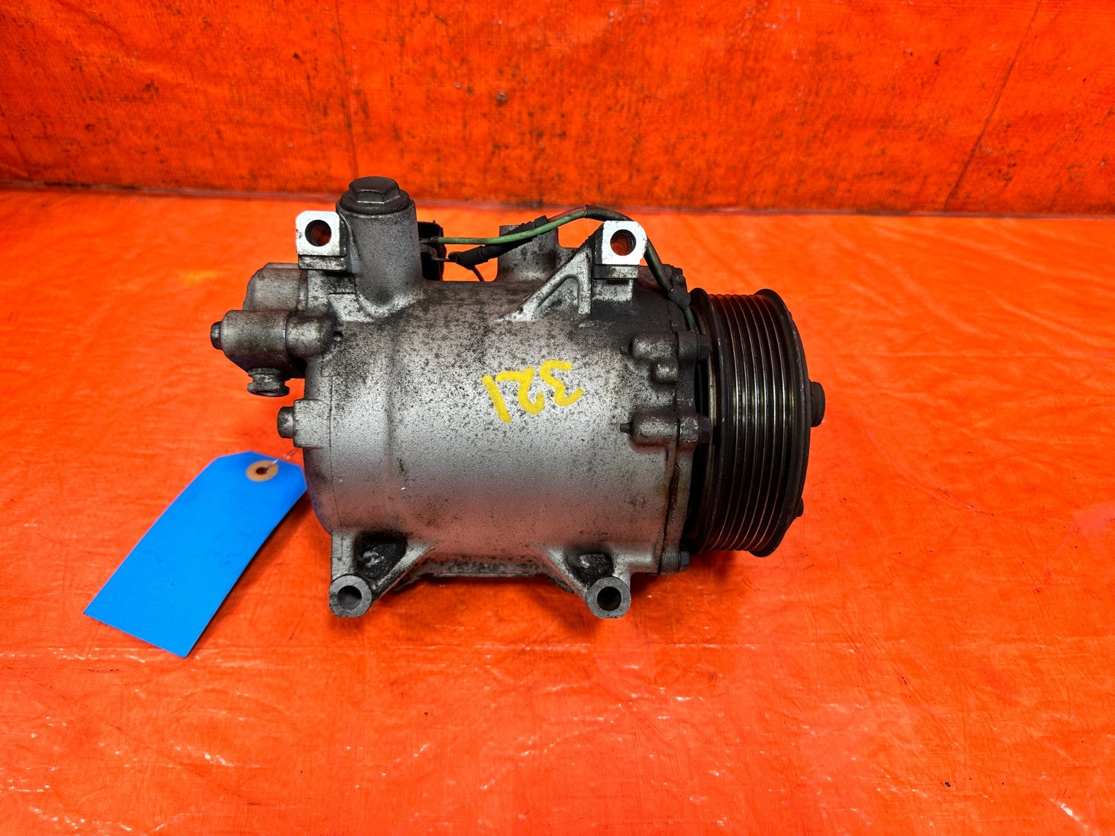 09 14 ACURA TSX 2.4L   K24Z3   HVAC AIR CONDITIONG AC COMPRESSOR PUMP   OEM #3215