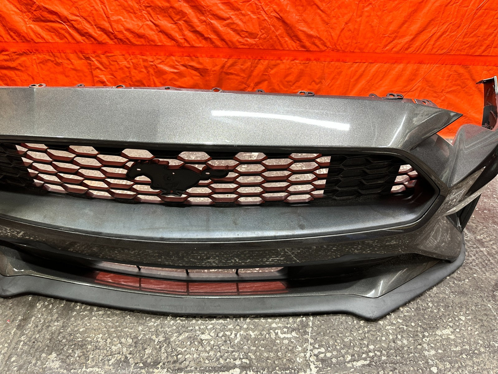 2018 2023 FORD MUSTANG FRONT BUMPER COVER FASCIA SHELL FACTORY OEM #18STANG9
