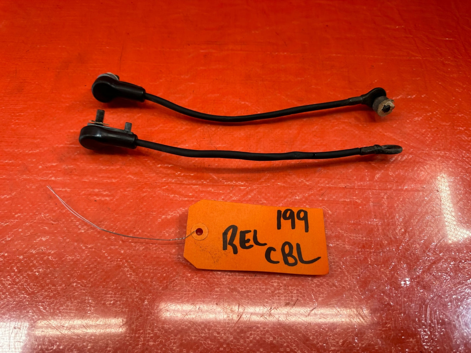 92 95 HONDA CIVIC HATCHBACK   LEFT & RIGHT TAILGATE SUPPORT CABLES   OEM #1996