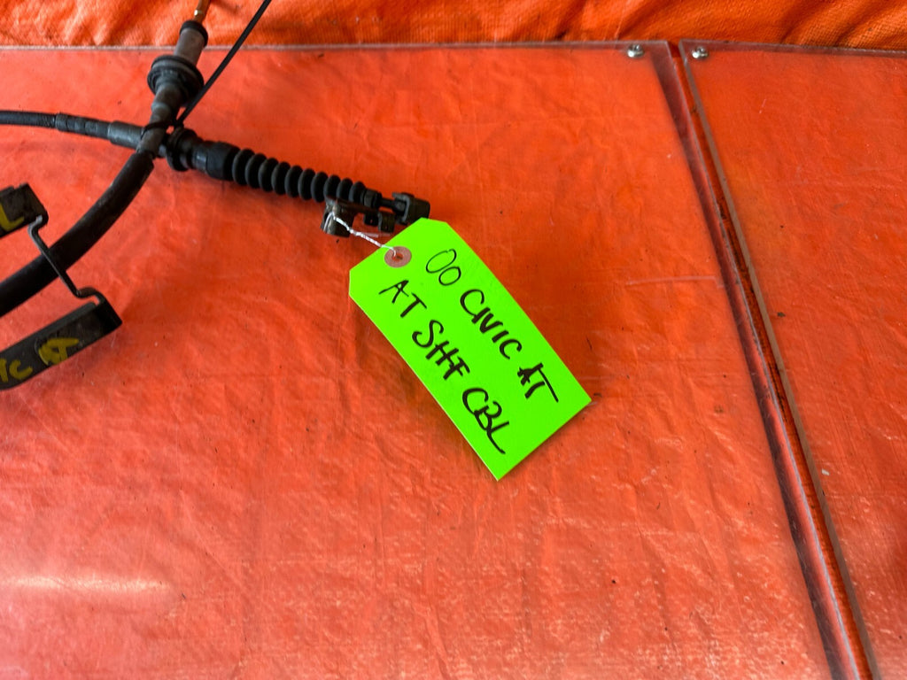 96 00 HONDA CIVIC   AUTOMATIC / AUTO   SHIFTER CONTROL WIRE CABLE   OEM #001