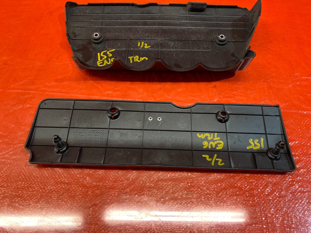 2010 ACURA CSX iTECH INTAKE MANIFOLD & COIL PACK SPARK PLUG COVER TRIM OEM #15513