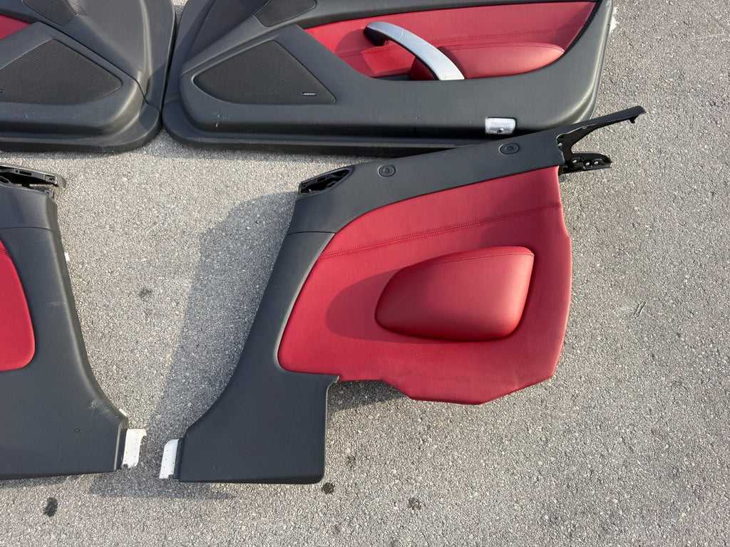 INFINITI G37 Q60 CONVERTIBLE IPL EDITION FRONT SEATS REAR SEATS DOOR PANELS OEM21