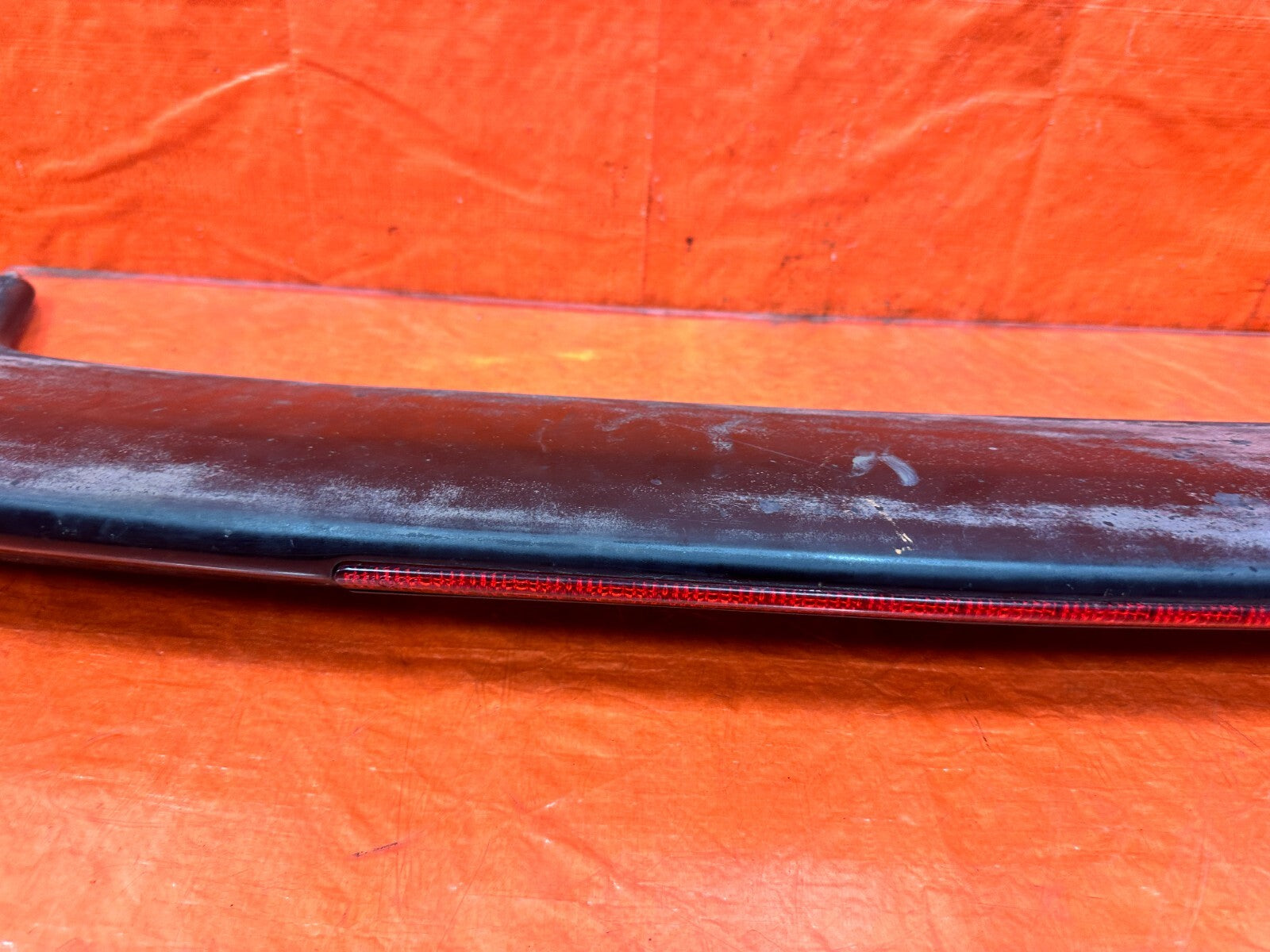 03 07 INFINITI G35 COUPE   REAR WING SPOILER DECK LID TRIM   OEM FACTORY #2985