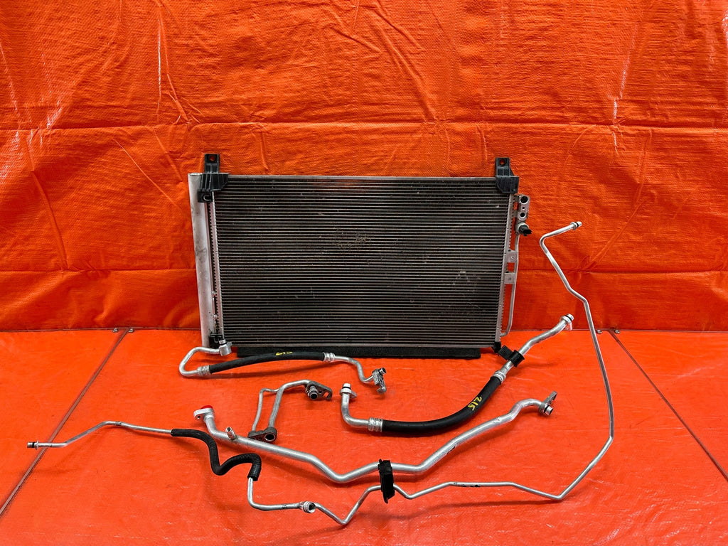 16 20 INFINITI Q50   3.0L   AC LINE SET LINES PIPES HOSES W/ CONDENSER OEM #2150