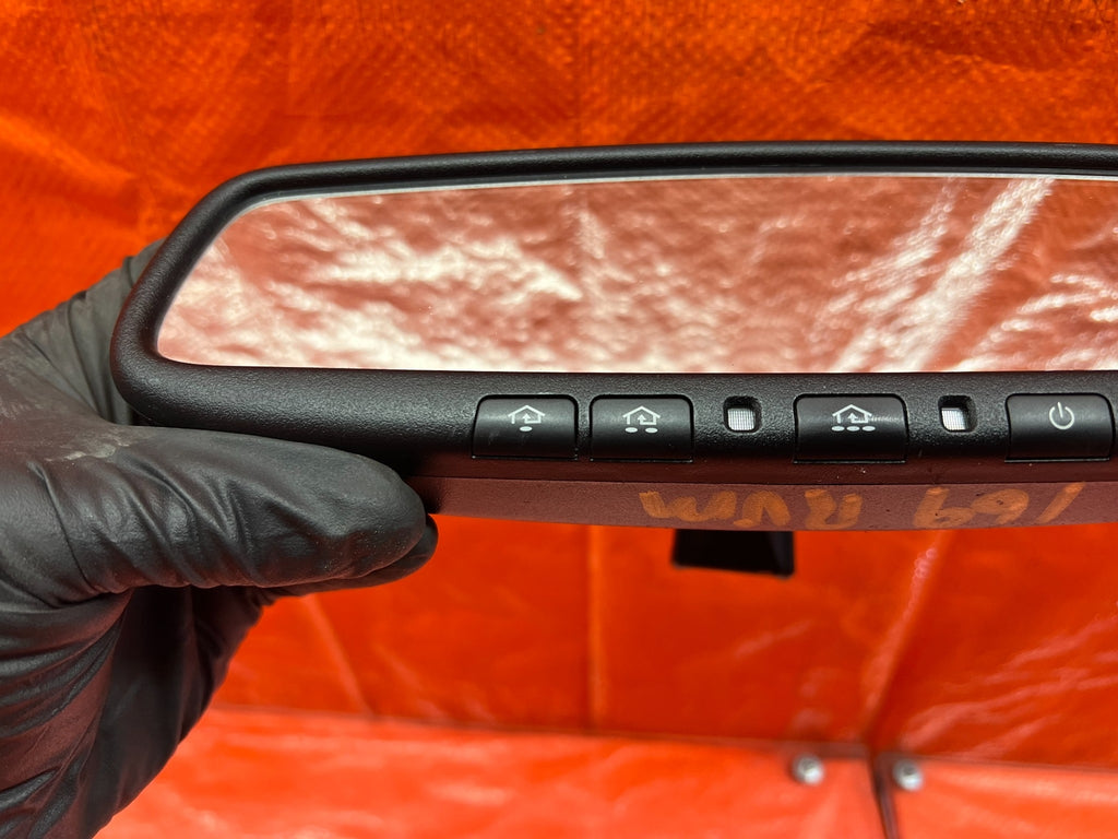 08 15 INFINITI G37 & Q60   2D COUPE   REAR VIEW MIRROR W/ COMPASS   OEM #1697