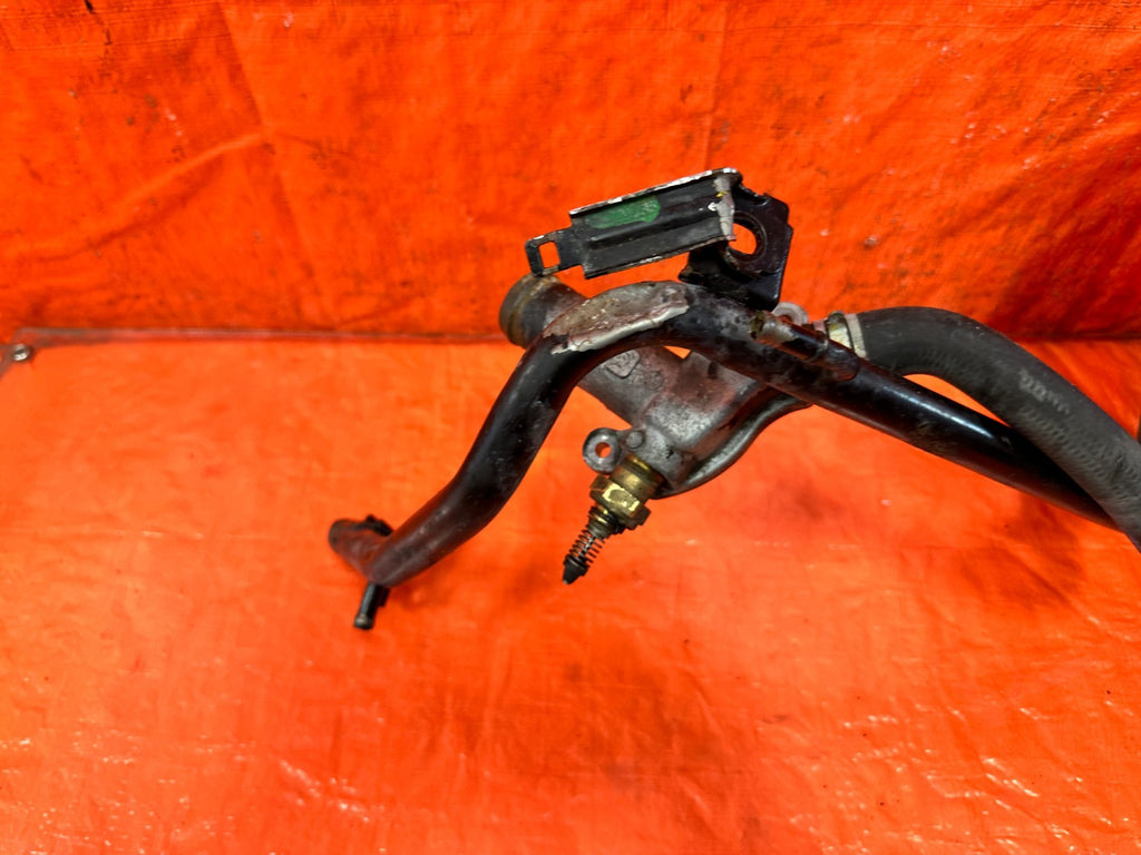 02 06 ACURA RSX K20A2 K20A3 WATER PUMP HOUSING W/ COOLANT NECK & THERMOSTAT OEM10
