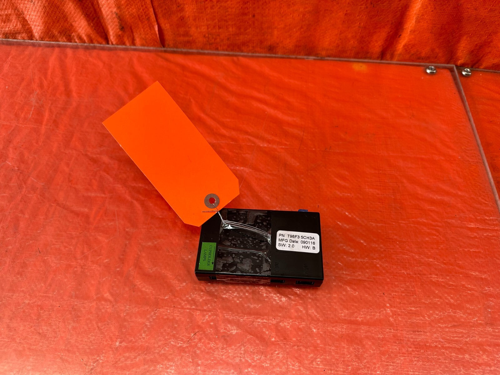 2017 17 INFINITI Q50 RED SPORT 400   BODY CONTROL MODULE   T98F3 5CH3A OEM #2420