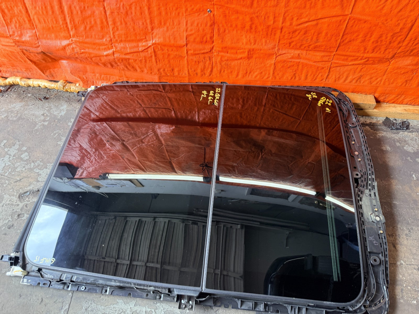 2022-2026 INFINITI QX60 FRONT & REAR PANORAMIC SUNROOF ROOF GLASS PANEL OEM OE14