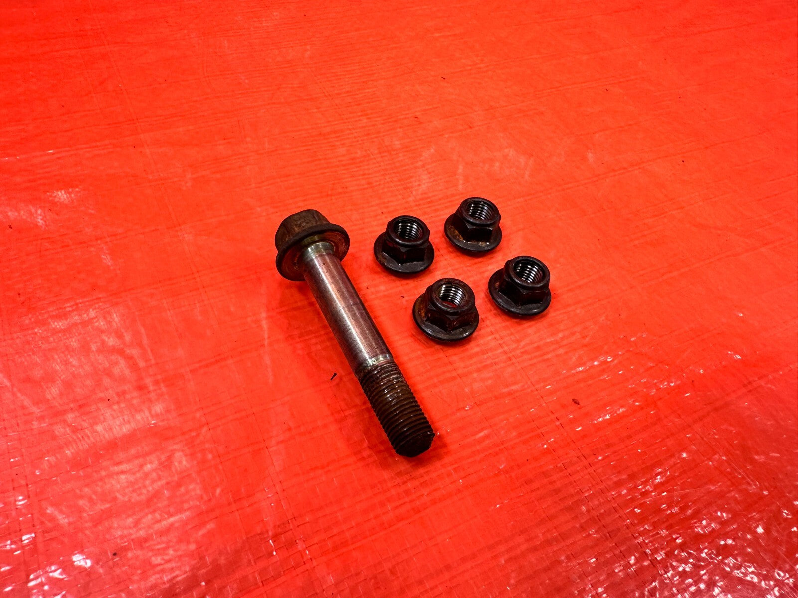 02 06 ACURA RSX   SINGLE REAR SHOCK BOLTS NUTS HARDWARE   OEM FACTORY #2715