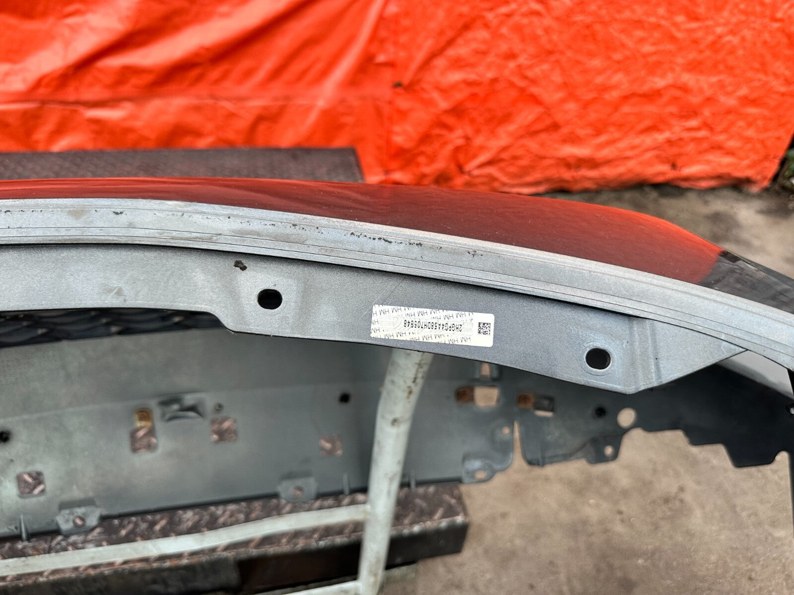 12 13 HONDA CIVIC SI 2D COUPE FRONT BUMPER COVER W/ LOWER GRILLE INSERT OEM #26915