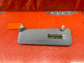 07 09 LEXUS ES350   PASSENGER RIGHT SUN VISOR   LIGHT GRAY   OEM FACTORY #2440