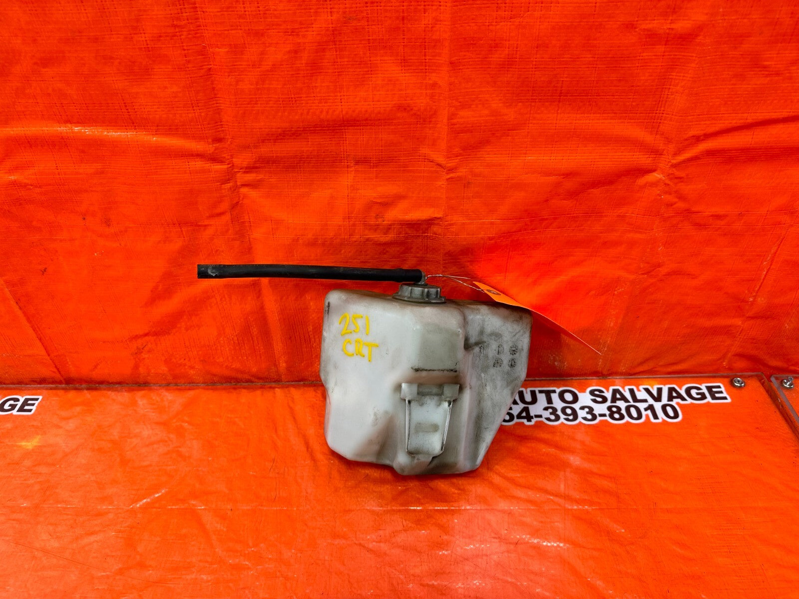 08 12 HONDA ACCORD SEDAN 2.4L COOLANT OVERFLOW RESERVOIR RESERVE TANK BOTTLE 2510