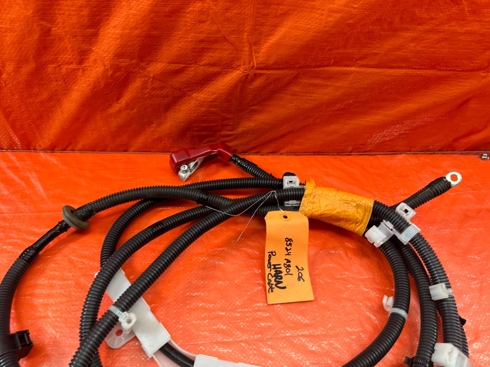 08 15 LANCER EVOLUTION X EVO 10   BATTERY POSITIVE TERMINAL CHARGE HARNESS #2068