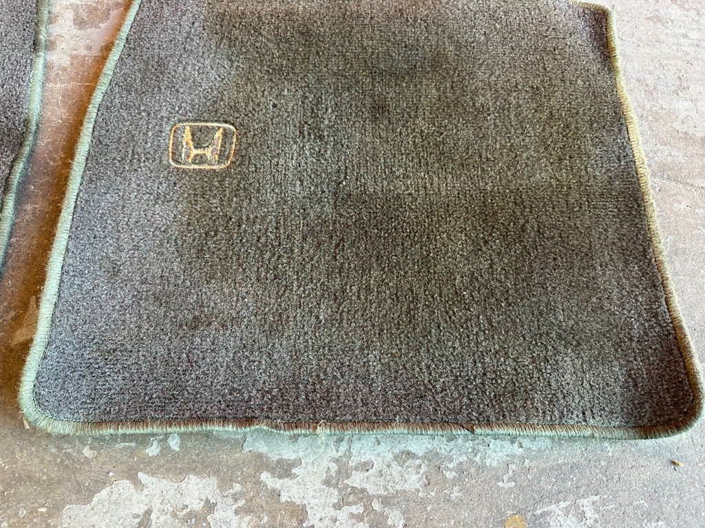 96 00 HONDA CIVIC COUPE   FLOOR MAT SET   LEFT RIGHT FRONT WEAR   OEM #2212